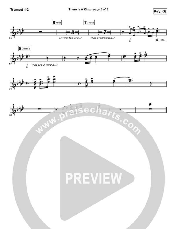 There Is A King Trumpet 1,2 (Elevation Worship)