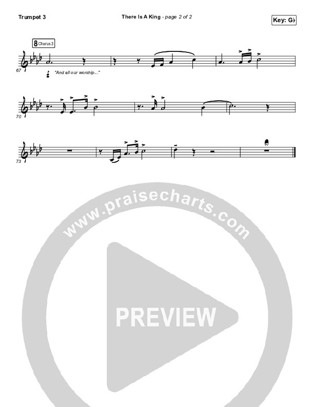 There Is A King Trumpet 3 (Elevation Worship)