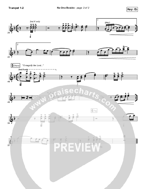 No One Beside Trumpet 1,2 (Elevation Worship)