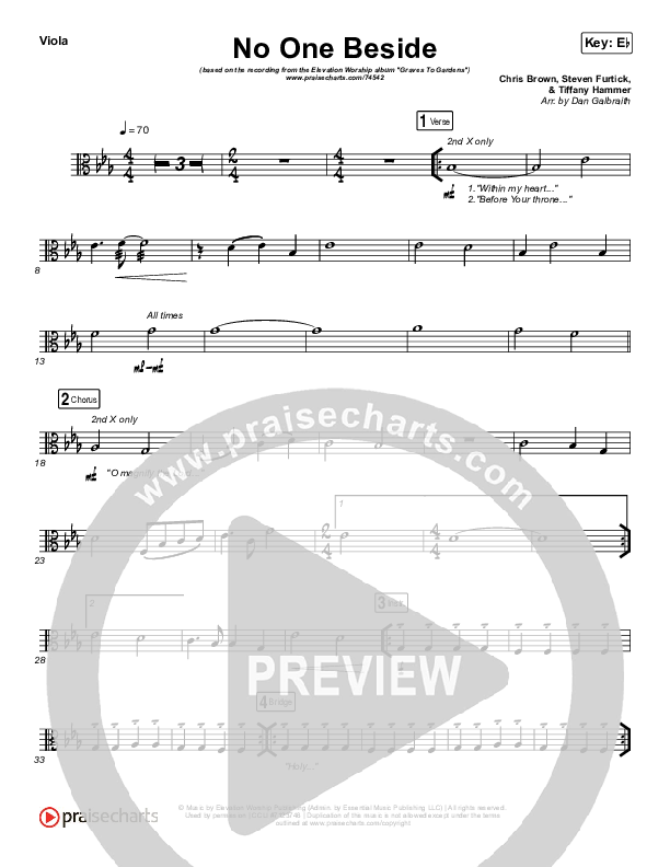 No One Beside Viola (Elevation Worship)