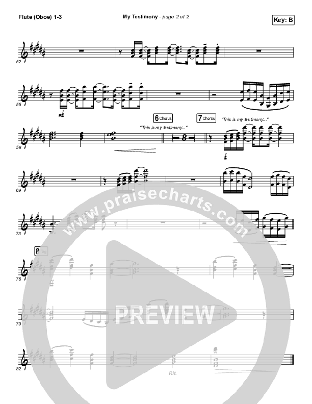 My Testimony Wind Pack (Elevation Worship)