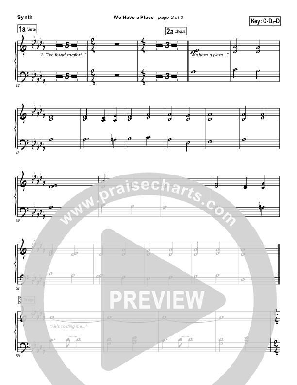 We Have A Place Synth Strings (Evangeline Inman)