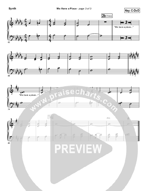 We Have A Place Synth Strings (Evangeline Inman)