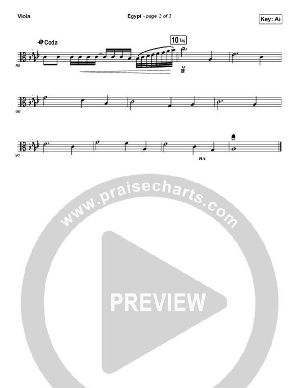 Egypt Viola (Bethel Music / Cory Asbury)