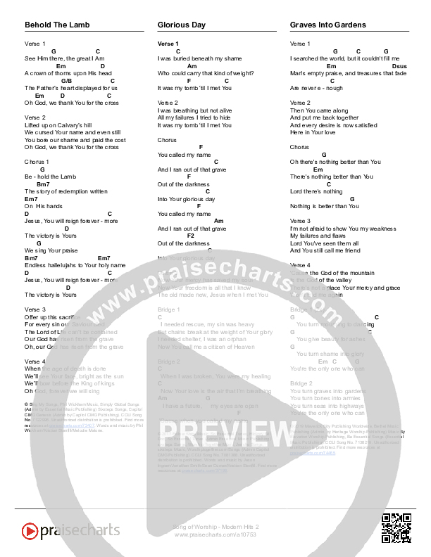 Easter Favorites 1 (24 Songs) Song Sheet (Song Sheets)