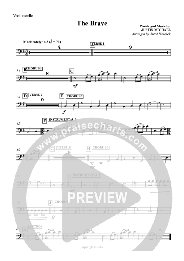 The Brave Violincello (Compliments of Gus)