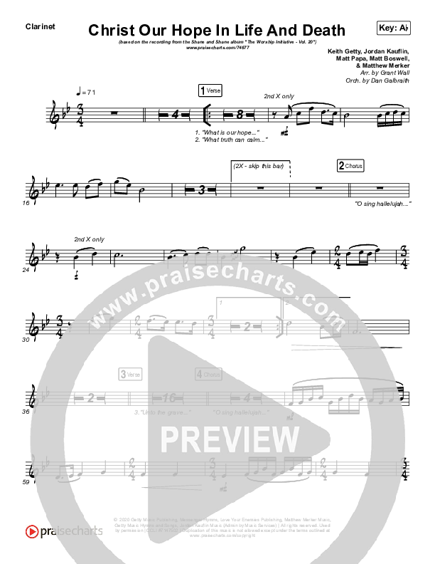 Christ Our Hope In Life And Death Wind Pack (Shane & Shane/The Worship Initiative)