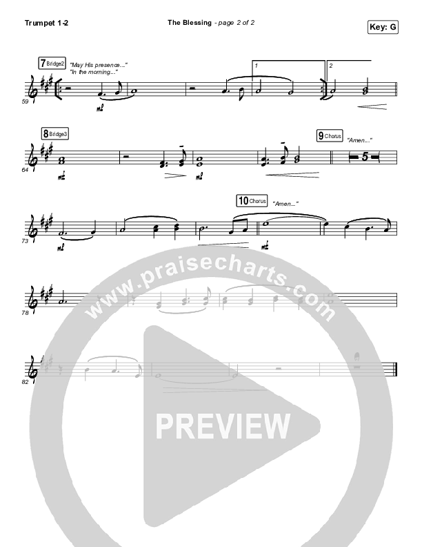 The Blessing Trumpet 1,2 (Bethel Music / We The Kingdom)