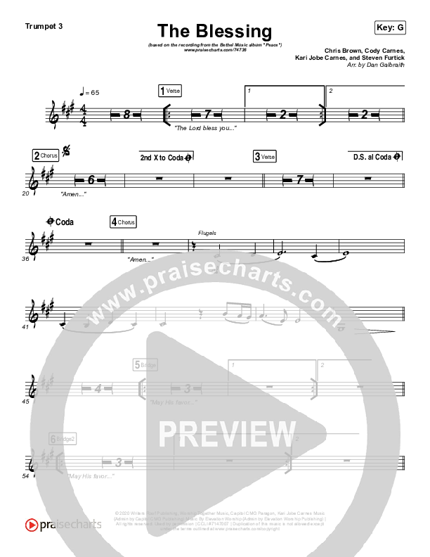 The Blessing Trumpet 3 (Bethel Music / We The Kingdom)