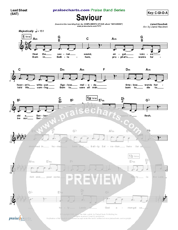 Saviour Inst. Ensemble (Compliments of Gus)