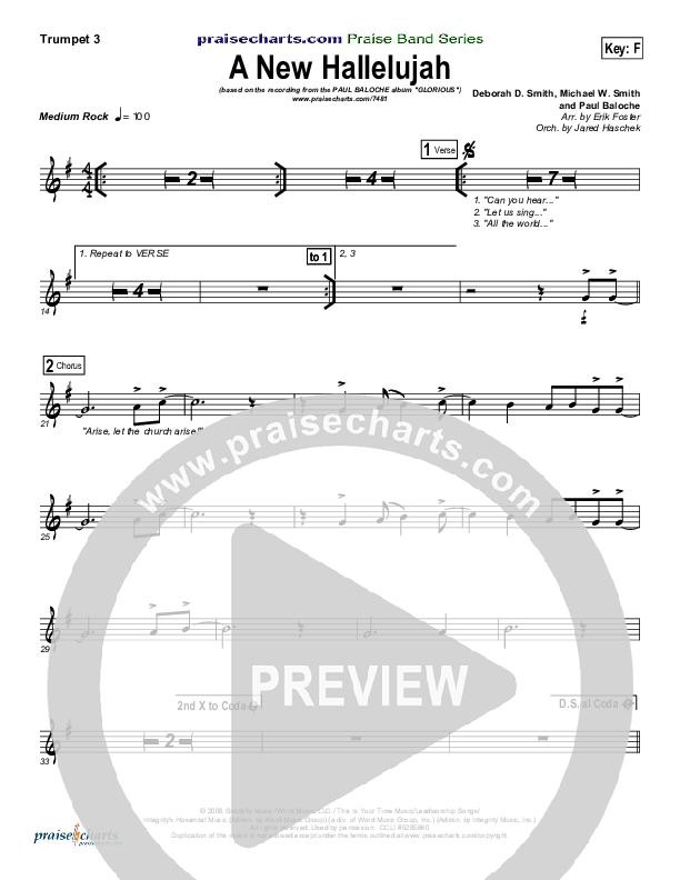 A New Hallelujah Trumpet 3 (Paul Baloche)