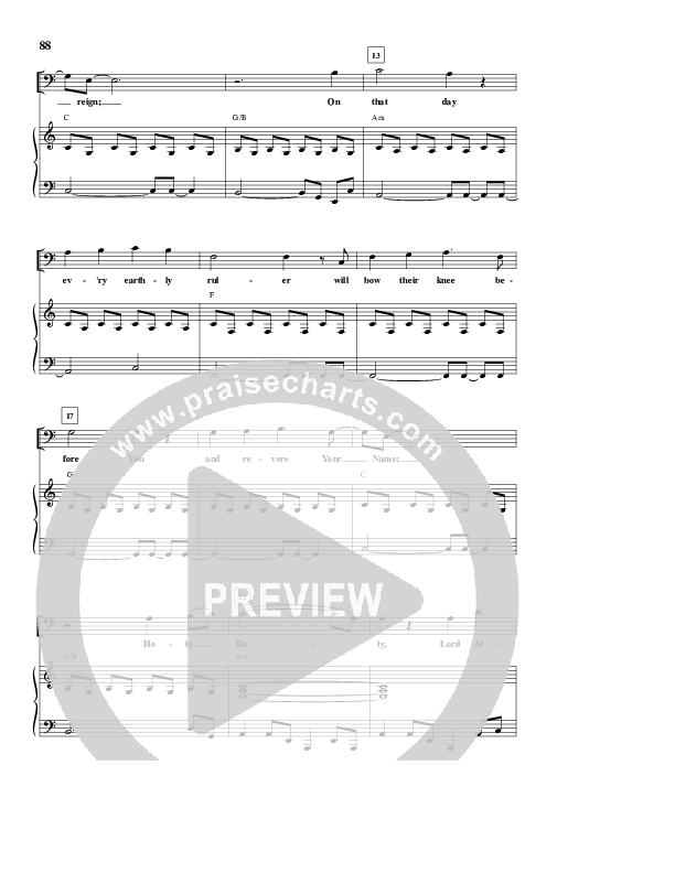 Almighty Piano/Vocal & Lead (Paul Baloche)