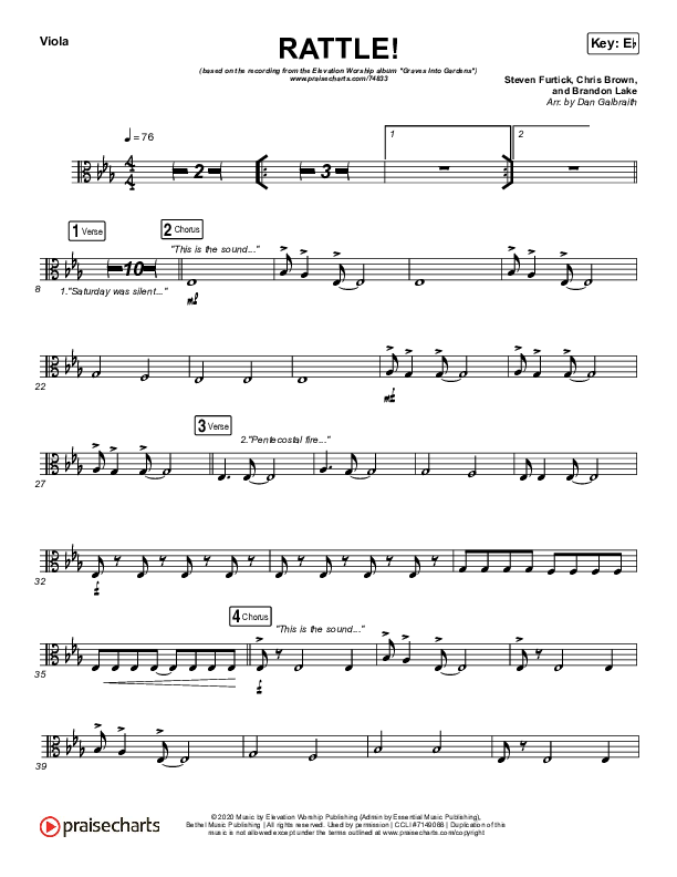 RATTLE! Viola (Elevation Worship)
