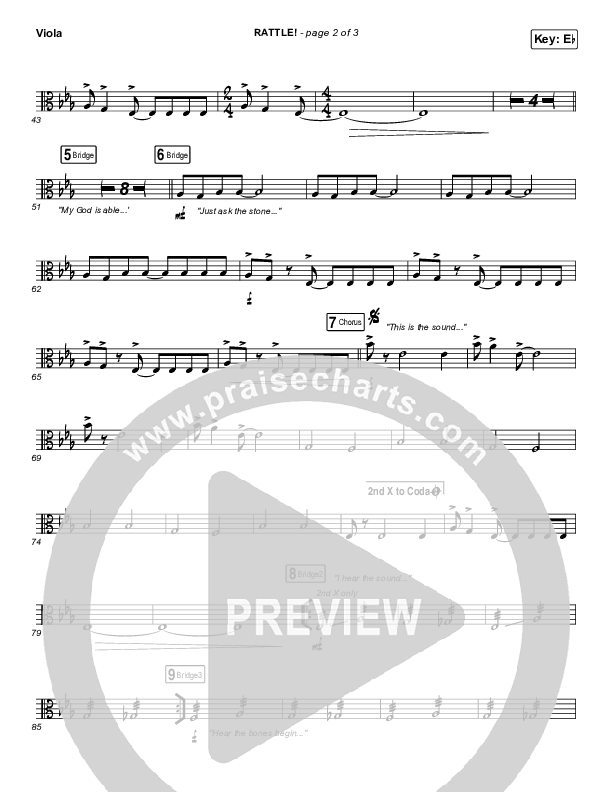 RATTLE! Viola (Elevation Worship)