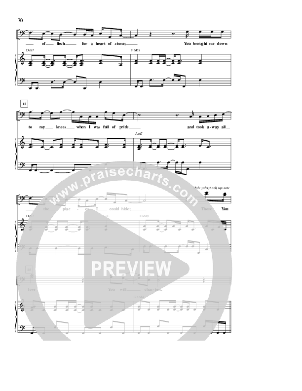 Shaken Lead & Piano (Paul Baloche)