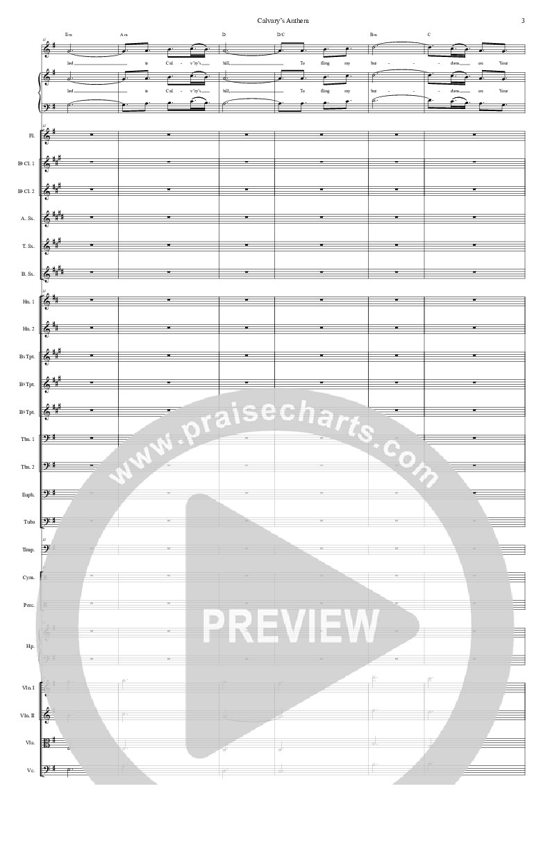Calvary's Anthem Orchestration (Grace Worship)
