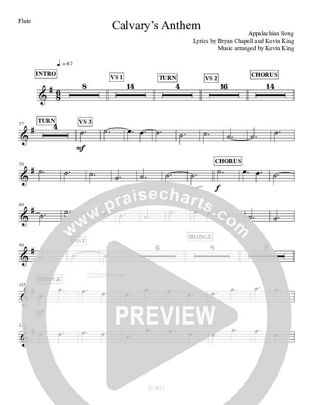 Calvary's Anthem Wind Pack (Grace Worship)