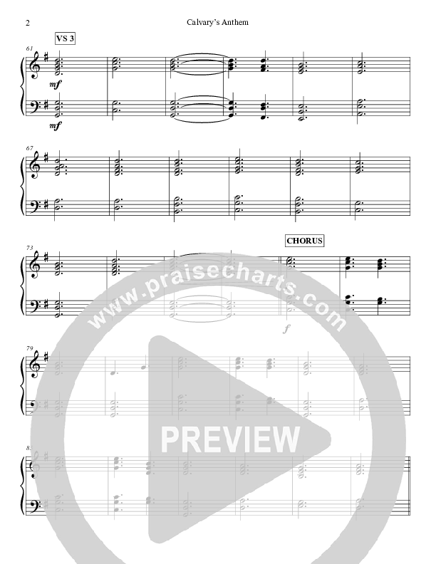 Calvary's Anthem Harp (Grace Worship)