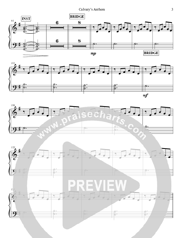 Calvary's Anthem Harp (Grace Worship)