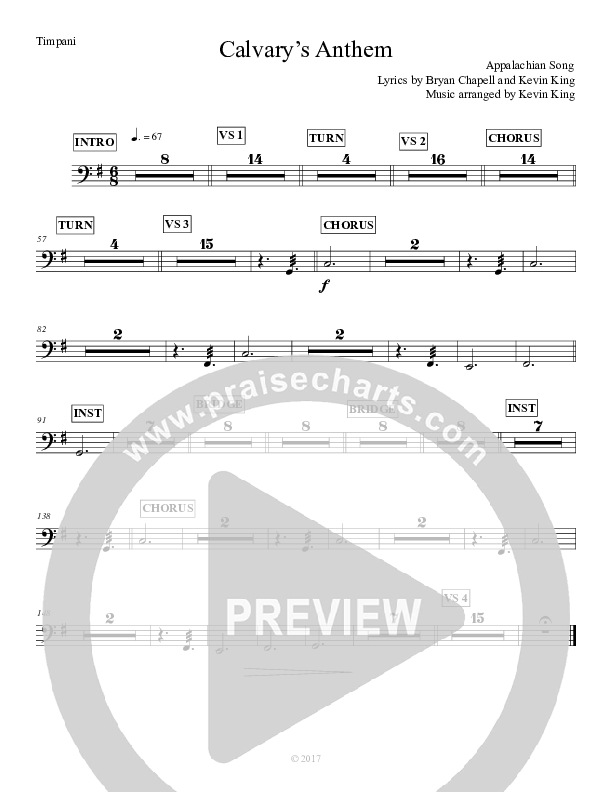Calvary's Anthem Timpani (Grace Worship)