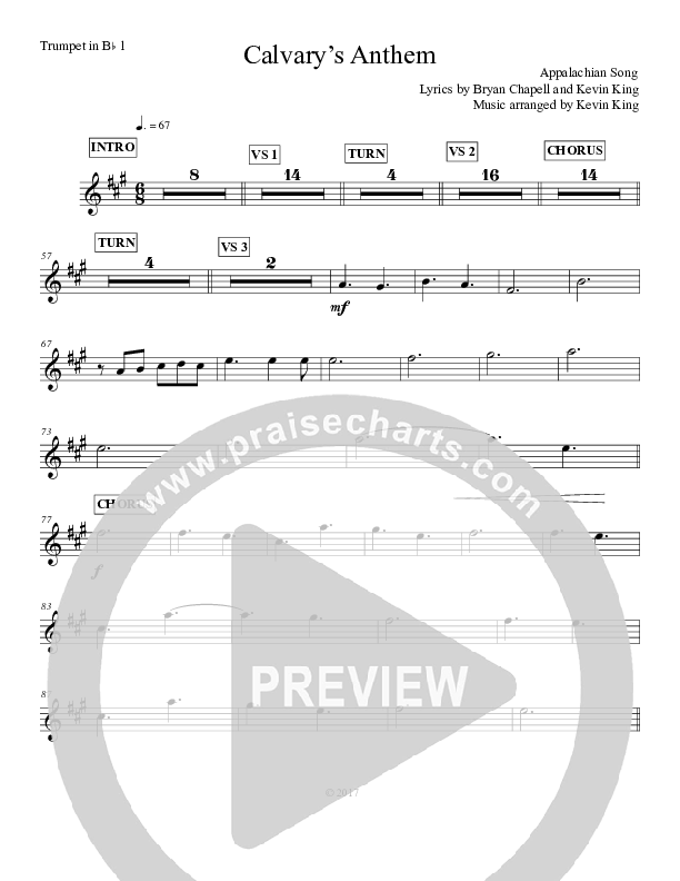 Calvary's Anthem Trumpet 1 (Grace Worship)