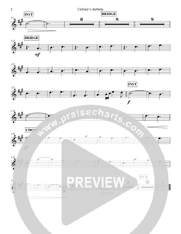 Calvary's Anthem Trumpet 1 (Grace Worship)