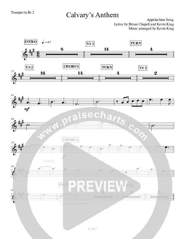 Calvary's Anthem Trumpet 2 (Grace Worship)