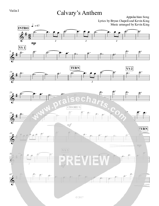 Calvary's Anthem String Pack (Grace Worship)