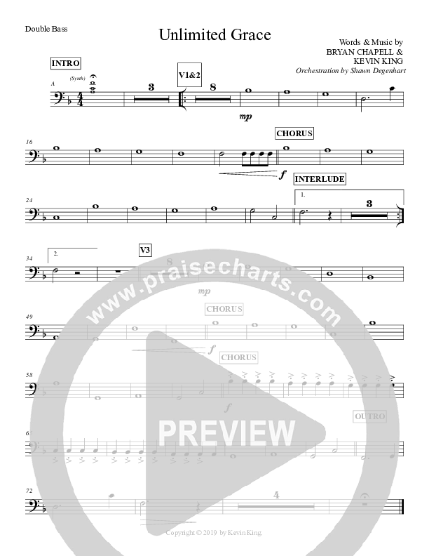 Unlimited Grace Double Bass (Grace Worship)