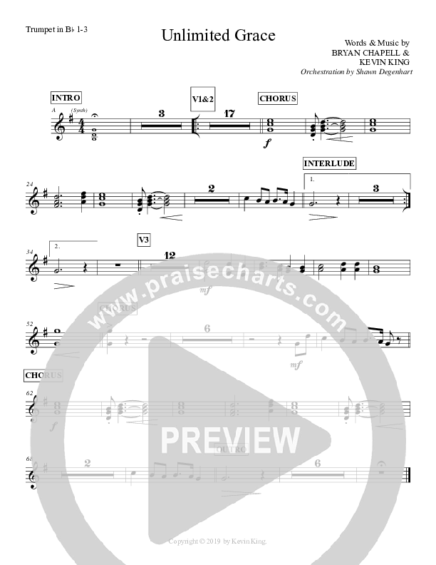 Unlimited Grace Trumpet 1/2/3 (Grace Worship)