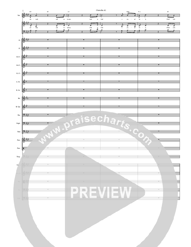 Christ Be All Orchestration (Grace Worship)