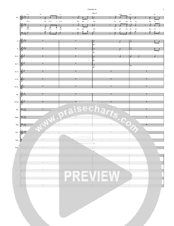 Christ Be All Orchestration (Grace Worship)