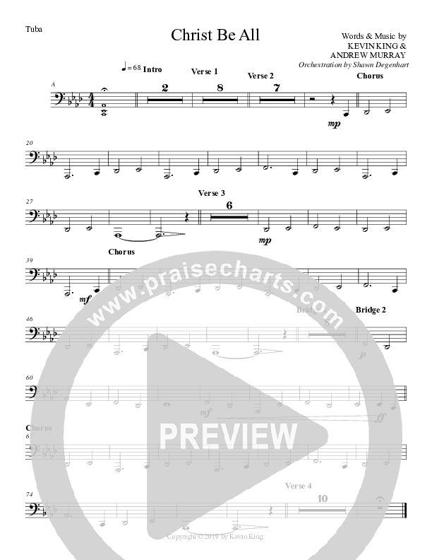 Christ Be All Tuba (Grace Worship)