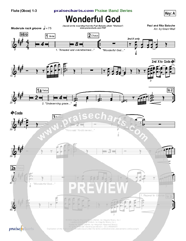 Wonderful God Wind Pack (Paul Baloche)