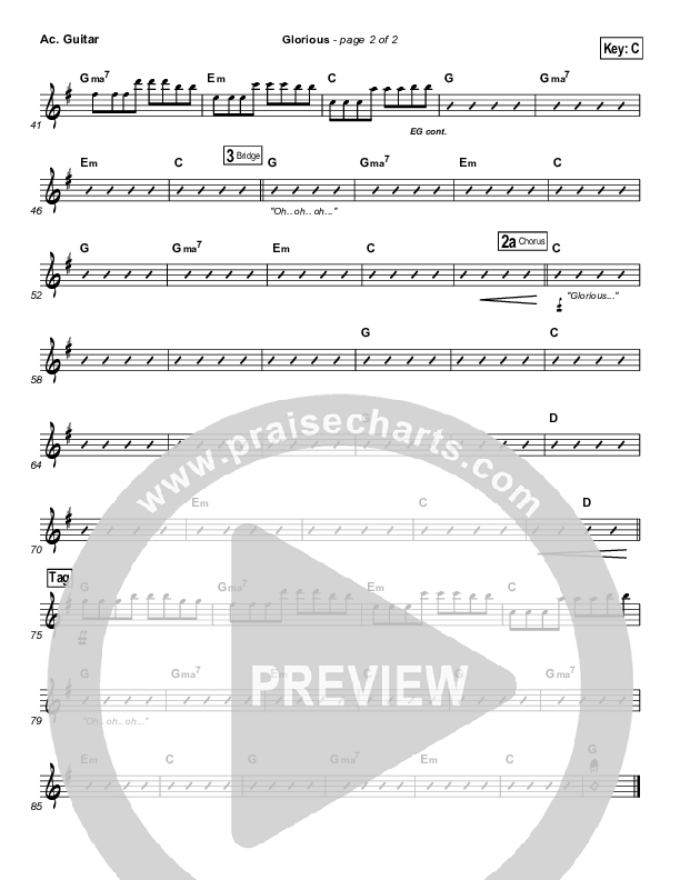 Glorious Acoustic Guitar (Paul Baloche)