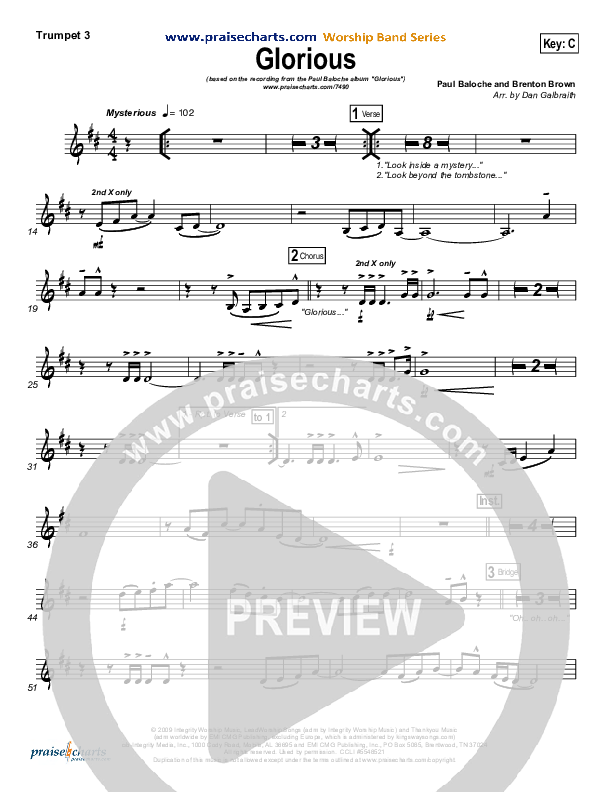 Glorious Trumpet 3 (Paul Baloche)