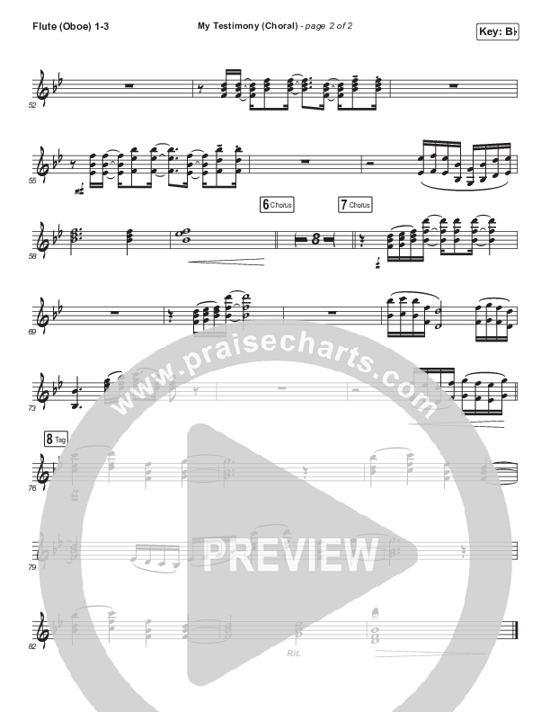 My Testimony (Choral Anthem SATB) Wind Pack (Elevation Worship / Arr. Luke Gambill)