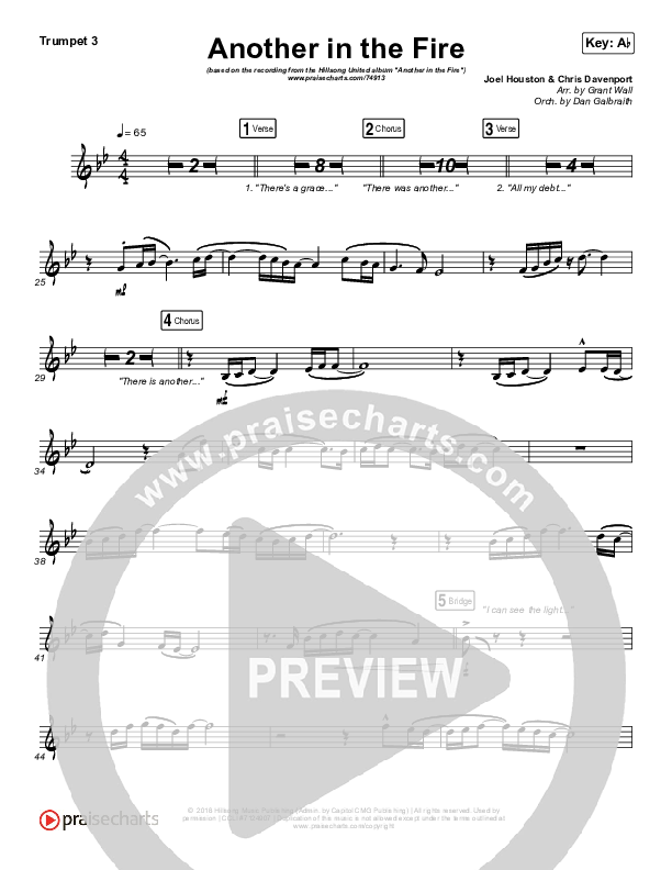 Another In The Fire Trumpet 3 (Hillsong UNITED / TAYA)