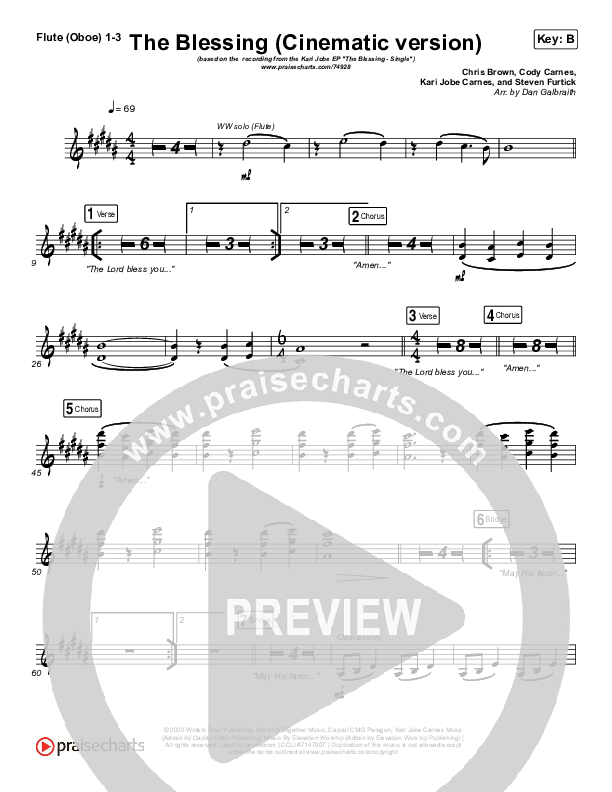 The Blessing (Cinematic) Wind Pack (Kari Jobe / Cody Carnes)