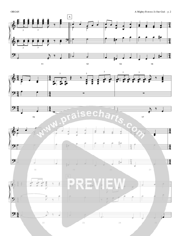 A Mighty Fortress Is Our God Organ (Todd Billingsley)