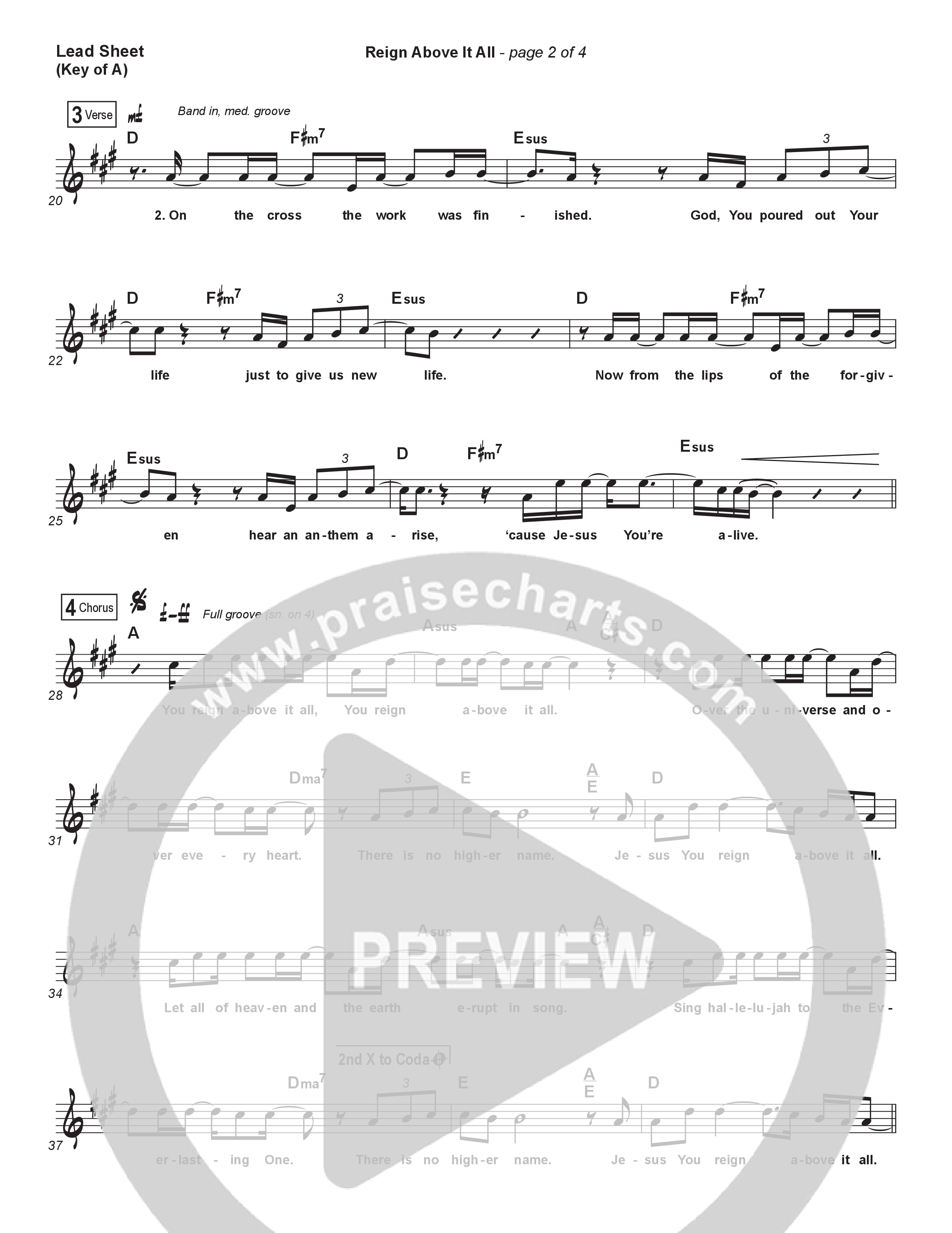 Reign Above It All (Live) Rhythm Pack (Bethel Music / Paul McClure)