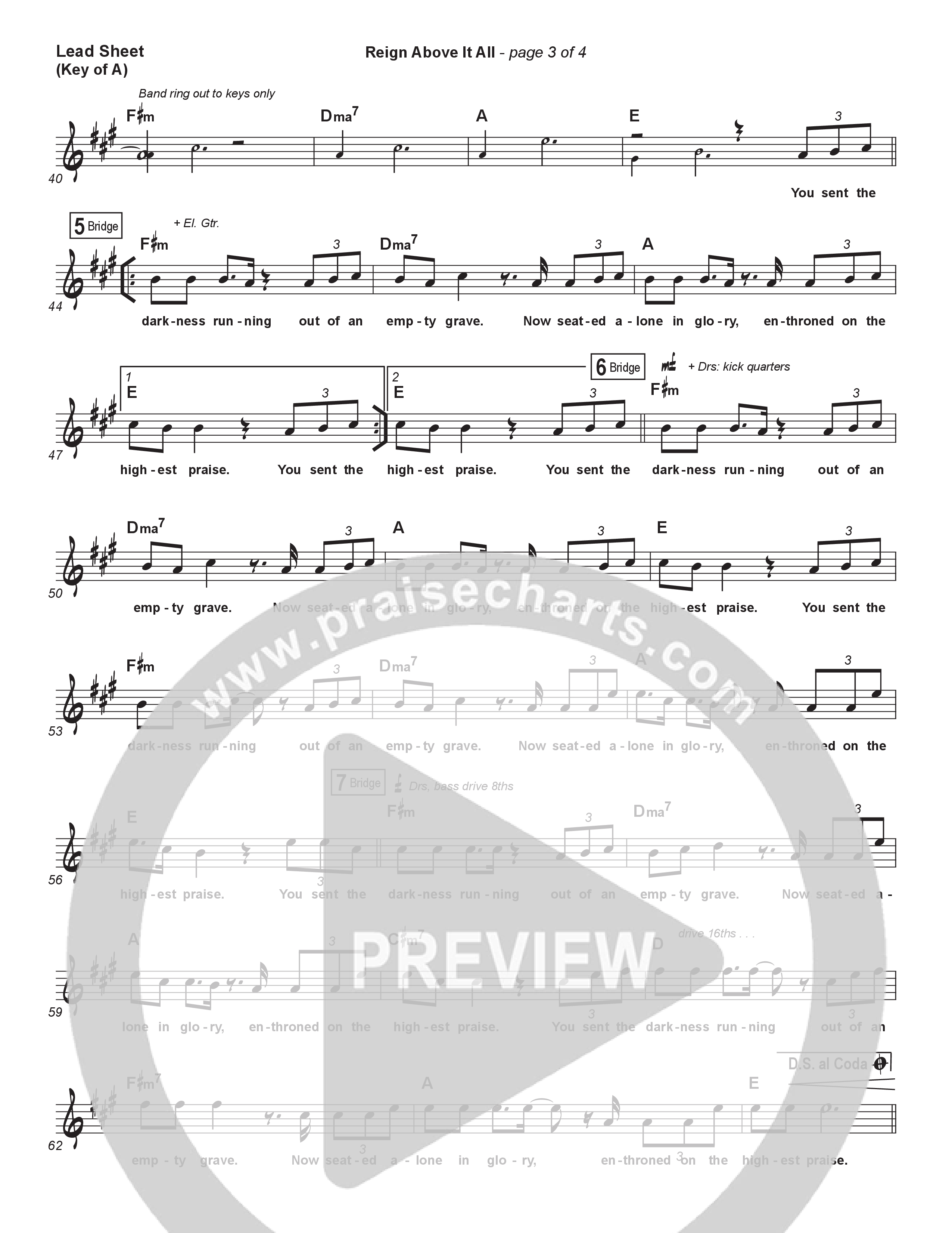 Reign Above It All (Live) Rhythm Pack (Bethel Music / Paul McClure)