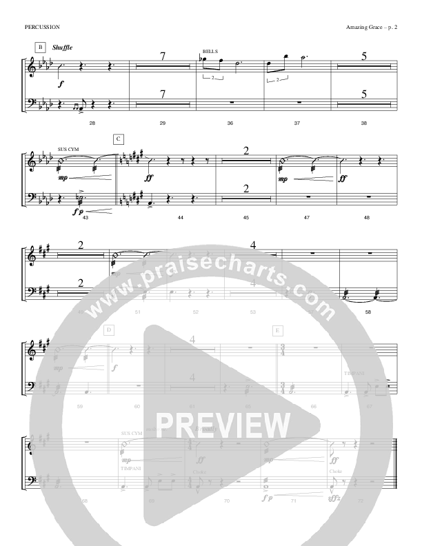 Amazing Grace Percussion (Todd Billingsley)