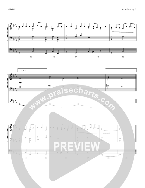 At The Cross Organ (Todd Billingsley)