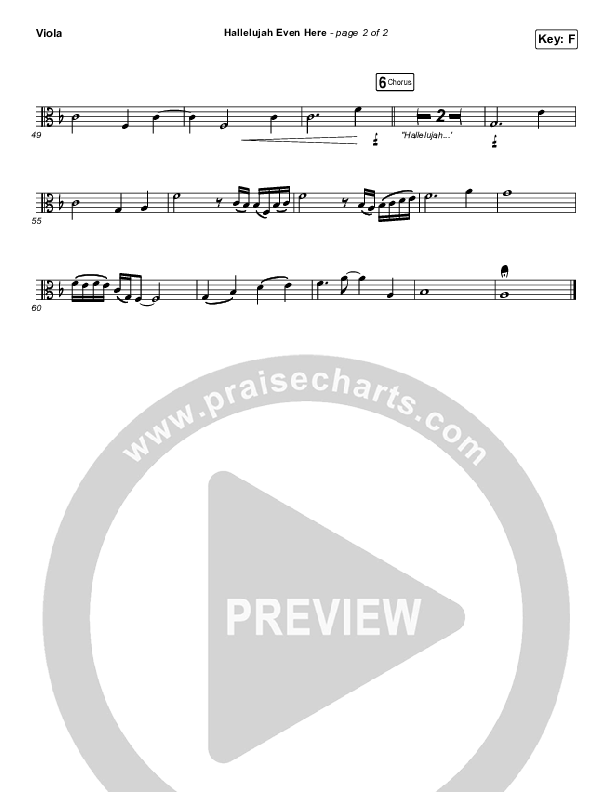 Hallelujah Even Here Viola (Lydia Laird)