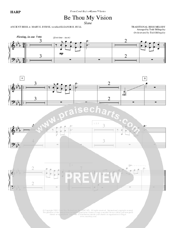 Be Thou My Vision Harp (Todd Billingsley)