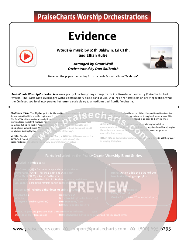 Evidence Cover Sheet (Josh Baldwin)