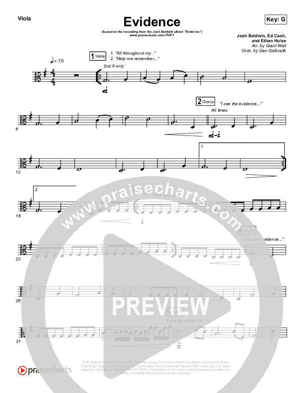 Evidence Viola (Josh Baldwin)