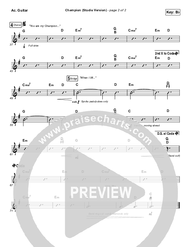 Champion (Studio) Acoustic Guitar (Dante Bowe)