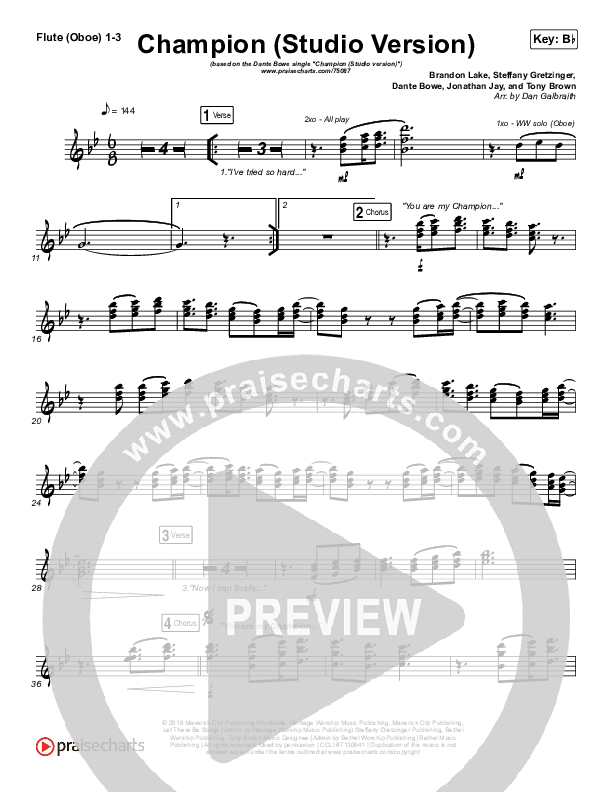 Champion (Studio) Wind Pack (Dante Bowe)